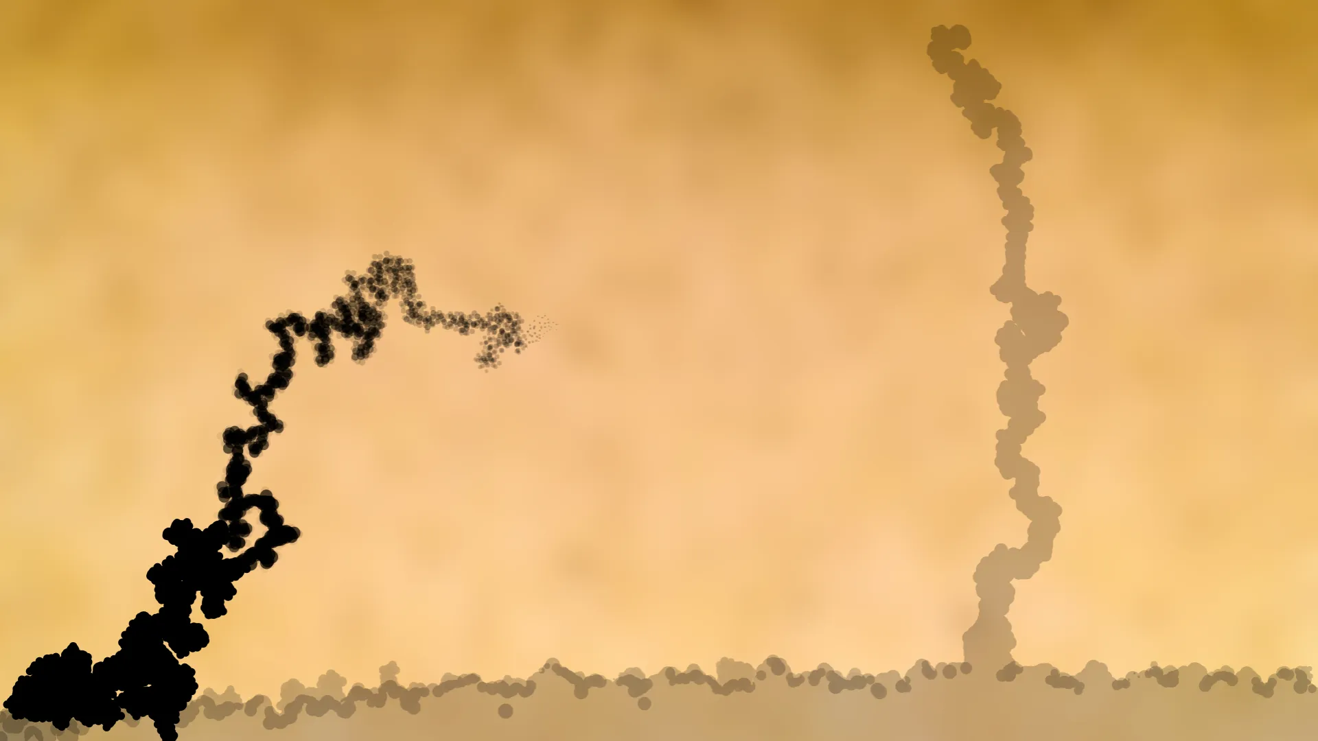 Screenshot of Between the Sand. Much of the inner workings of the web app was completed by this time Between the Sand